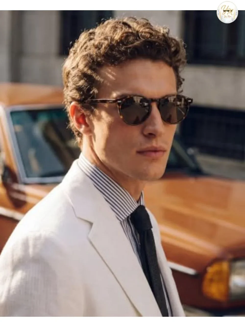 Retro Polarized Sunglasses UV400 Protection Acetate Frame with Case